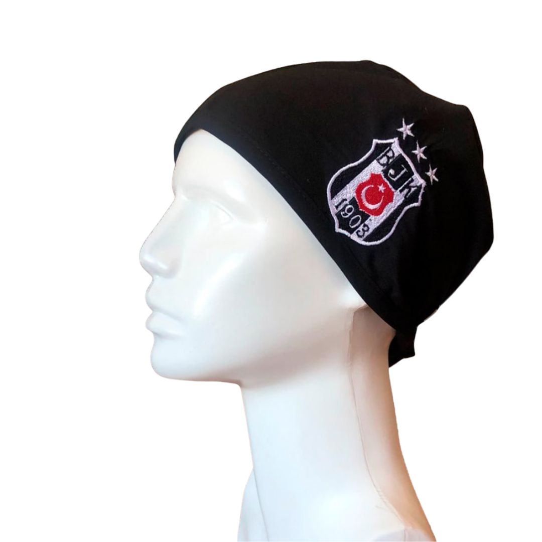 Beşiktaş -Siyah Nakışlı Klasik Bone