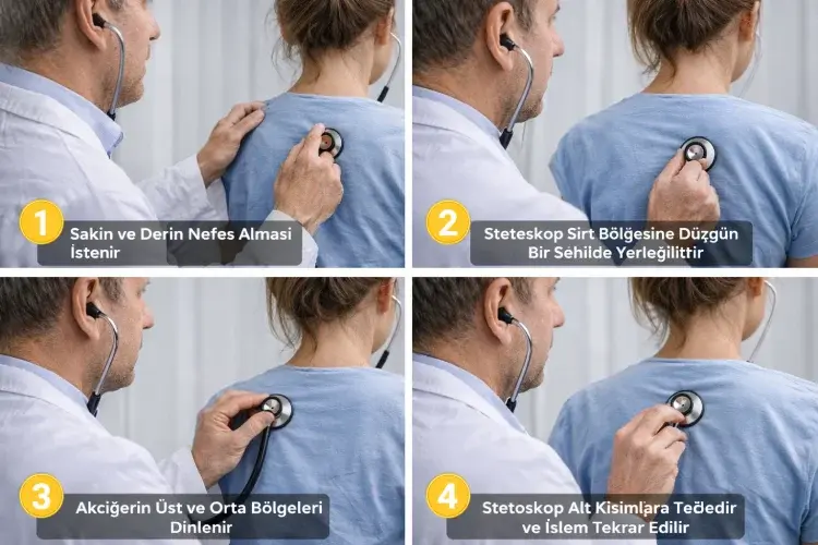 Steteskop ile Akciğer Dinleme Nasıl Yapılır? Adım Adım Rehber