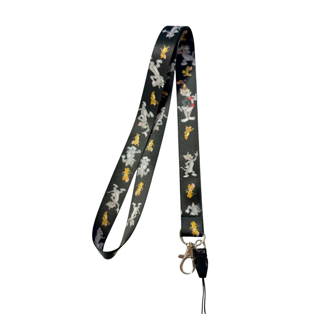 Tom Ve Jerry - 3 Temalı Boyun Askı İpi (b61)