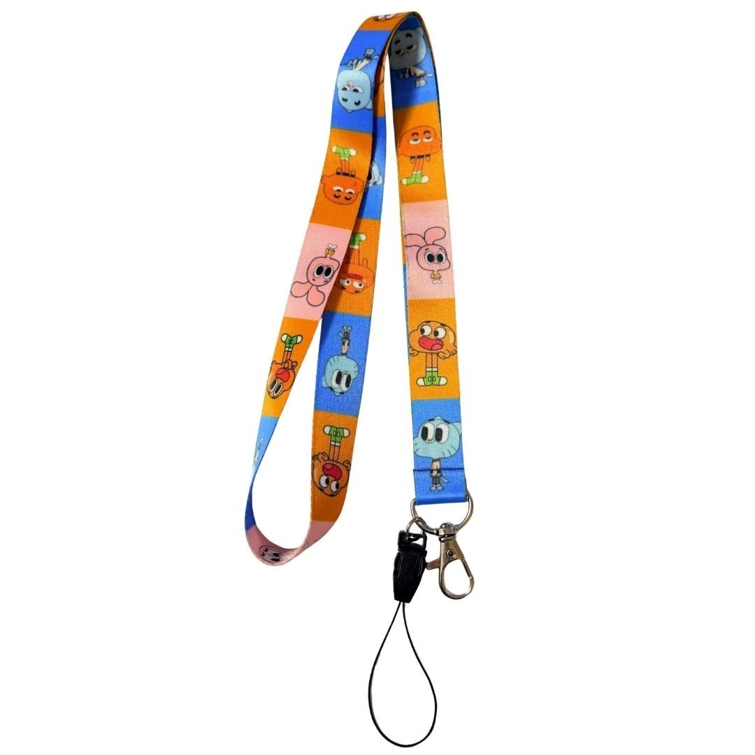 Gumball - 2 Temalı Boyun Askı İpi (b62)