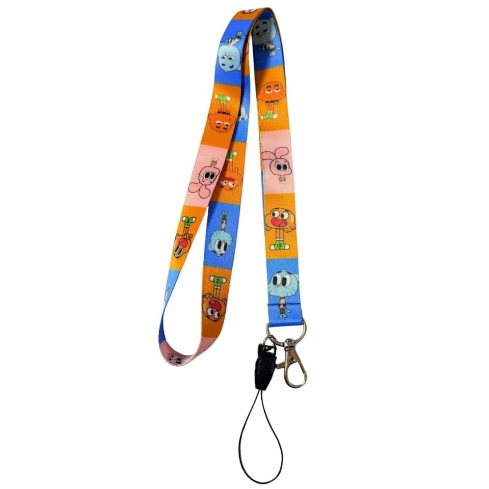 Gumball - 2 Temalı Boyun Askı İpi (b62)