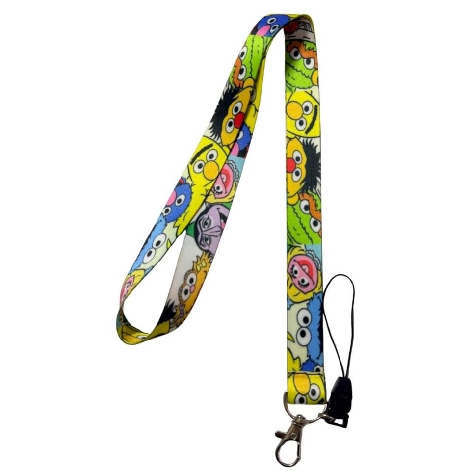 Susam Sokağı Karakterleri Temalı Boyun Askı İpi (b72)