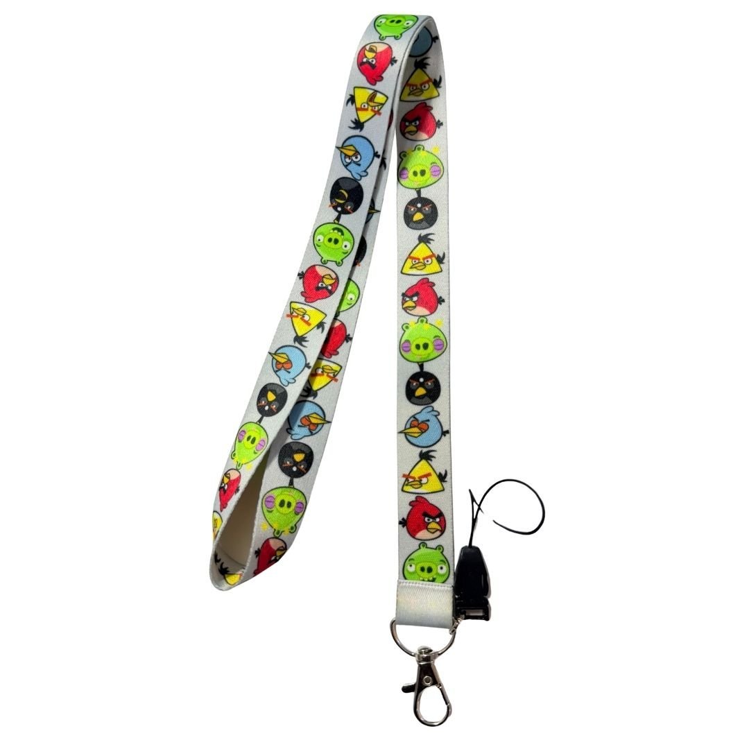 Angry Birds Temalı Boyun Askı İpi (b73)