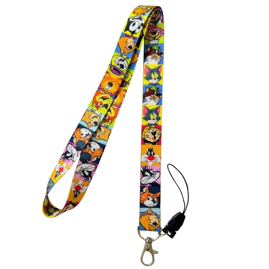 Yaramaz Kediler Temalı Boyun Askı İpi (b97)