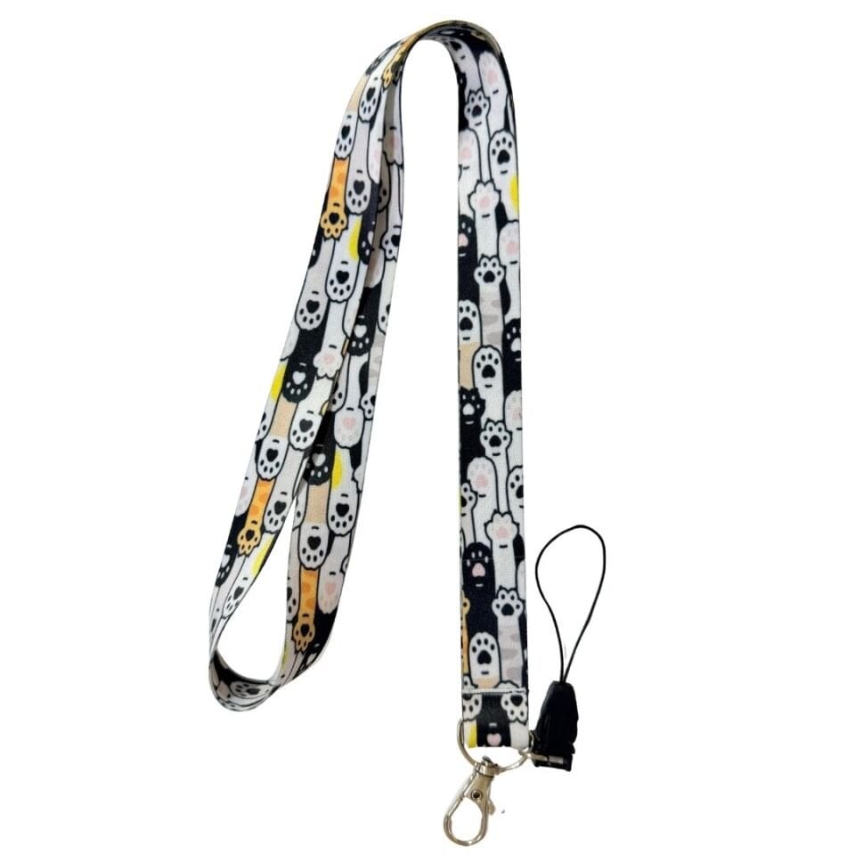 Sevimli Patiler Temalı Boyun Askı İpi (b98)