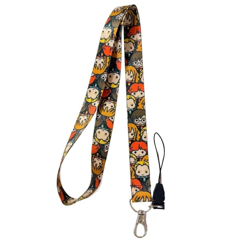 Minik Harry Potter Temalı Turuncu Boyun Askı İpi (b103)