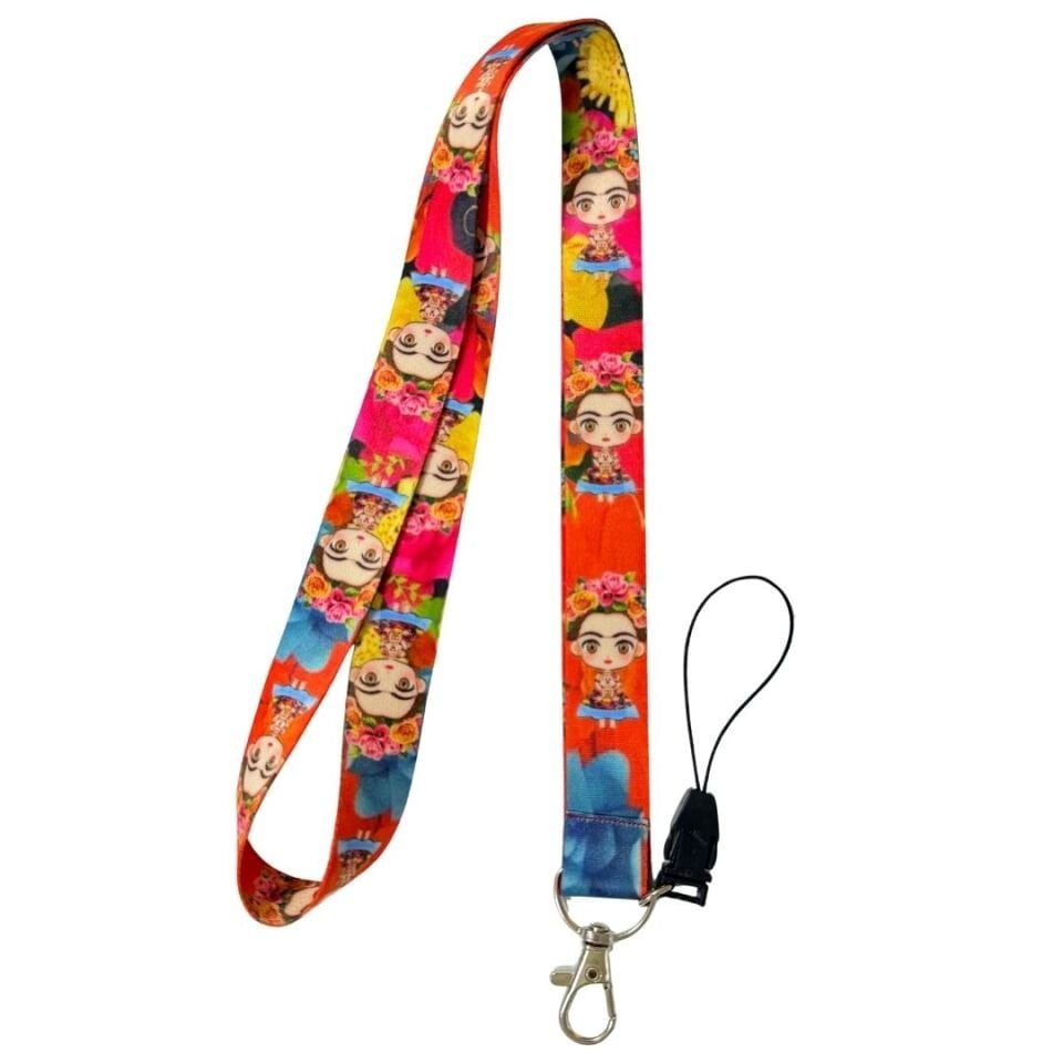 Ressam Kız Temalı Boyun Askı İpi (b110)