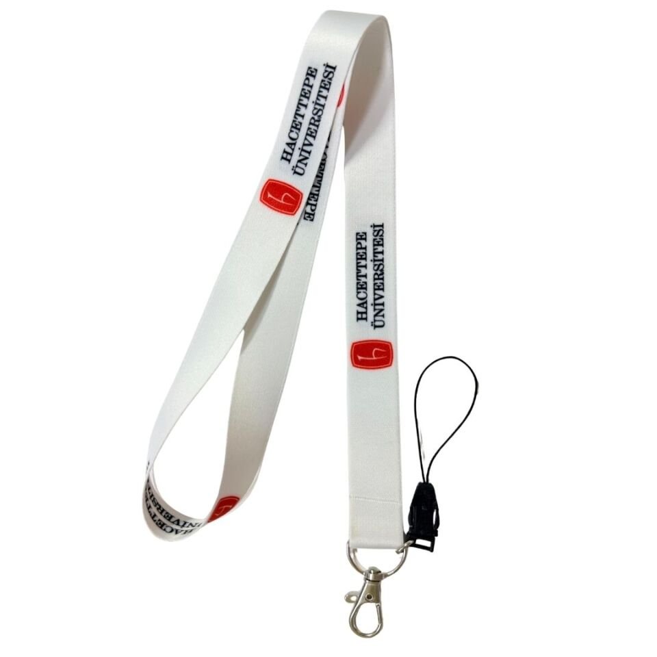 Hacettepe - 2 Temalı Boyun Askı İpi (b122)