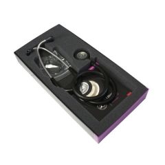 3M Littmann Klasik 3 Steteskop  5620 Siyah Hortum ÇAN KISMINA İSİM - Yay kısmına
