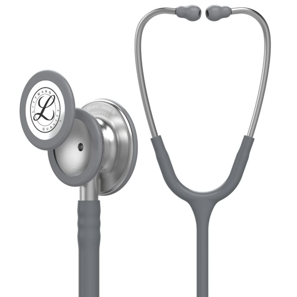 3M Littmann Klasik 3 Steteskop  5621 Gri Hortum