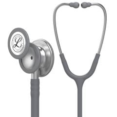 3M Littmann Klasik 3 Steteskop  5621 Gri Hortum İSİM İSTEMİYORUM - Hem Yay Hem Çan