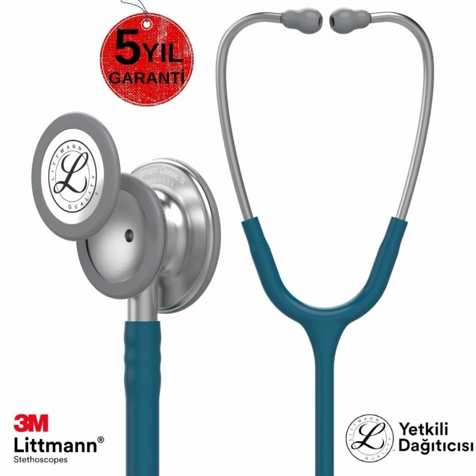 3M Littmann Klasik 3 Steteskop  5623 Karayip Mavisi Hortum
