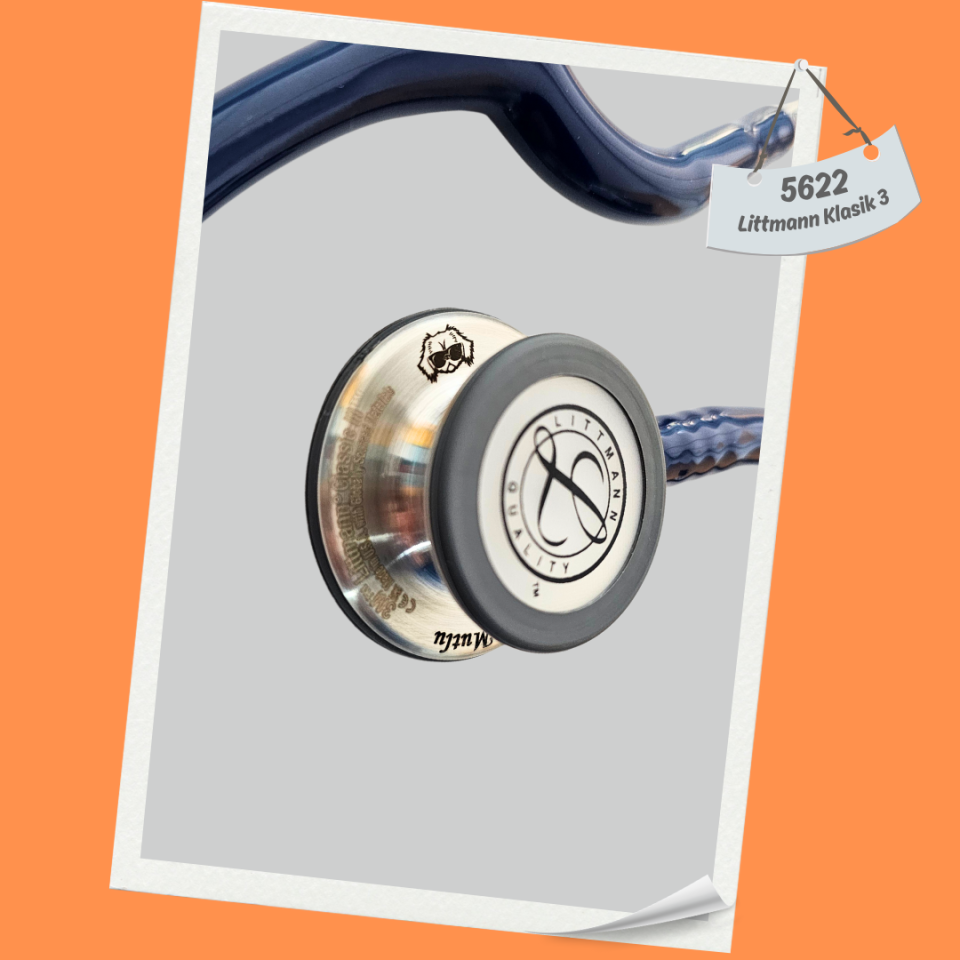 3M Littmann Klasik 3 Steteskop  5622 Lacivert Hortum