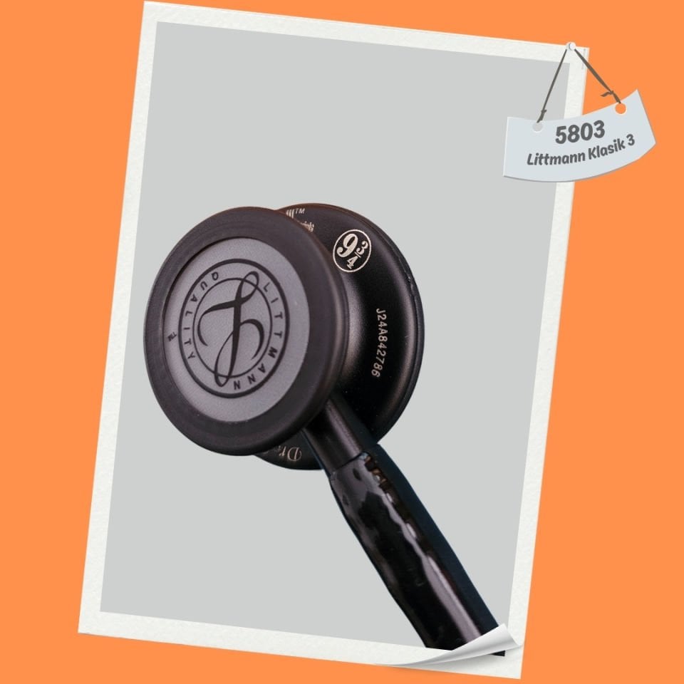 3M Littmann Klasik 3 Steteskop 5803 Simsiyah İSİM İSTEMİYORUM - Şekil istemiyorum