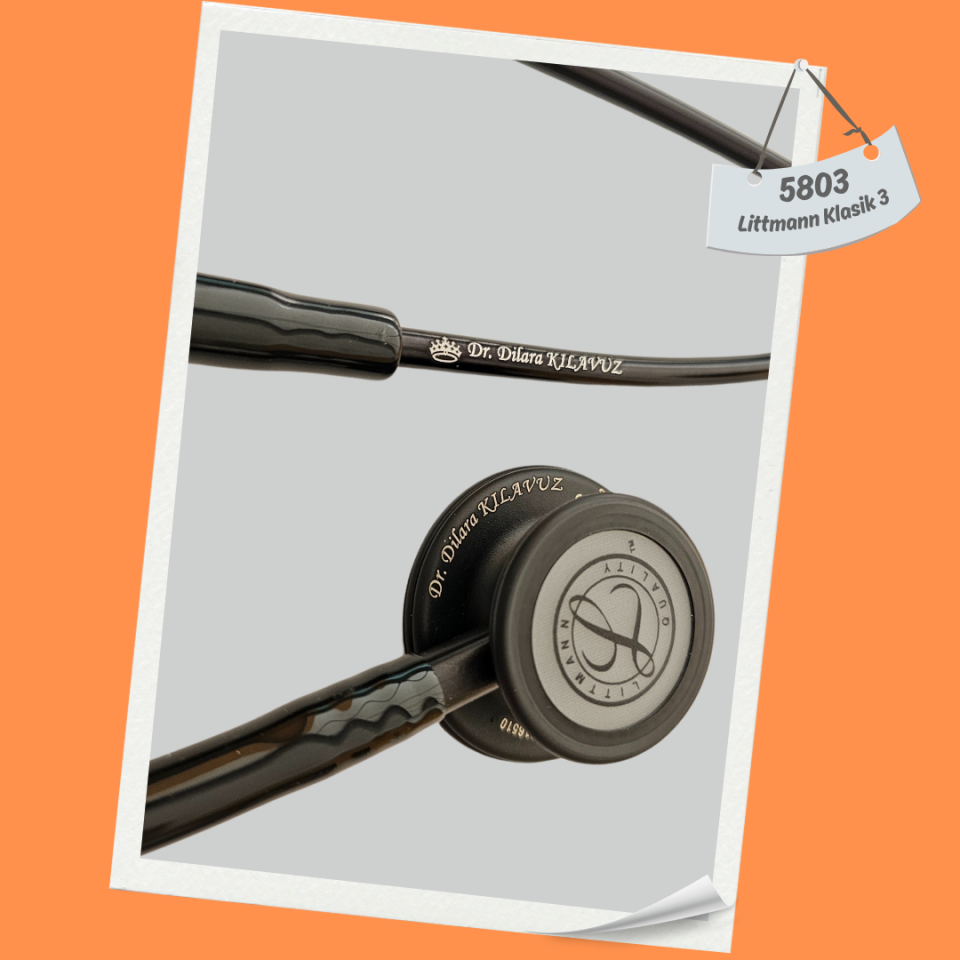 3M Littmann Klasik 3 Steteskop 5803 Simsiyah