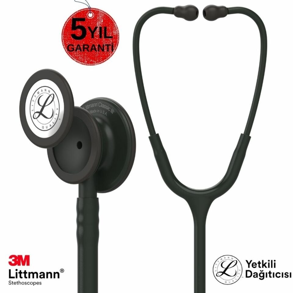 3M Littmann Klasik 3 Steteskop 5803 Simsiyah