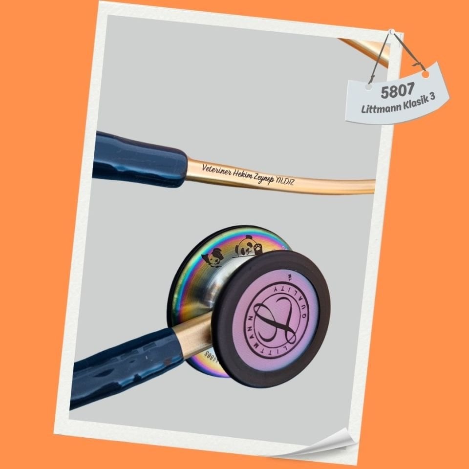 3M Littmann Klasik 3 Stetoskop 5807 Karayip Mavisi Hortum