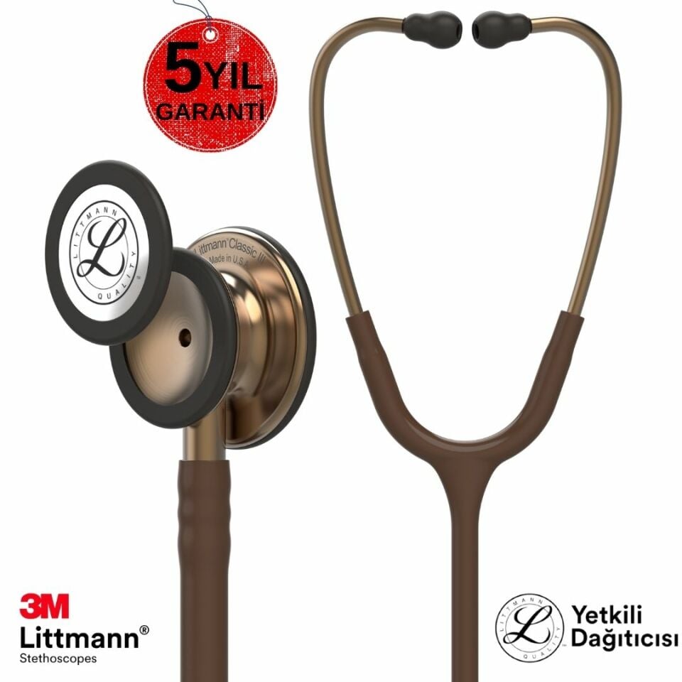 3M Littmann Klasik 3 Steteskop 5809 Çikolata Hortum