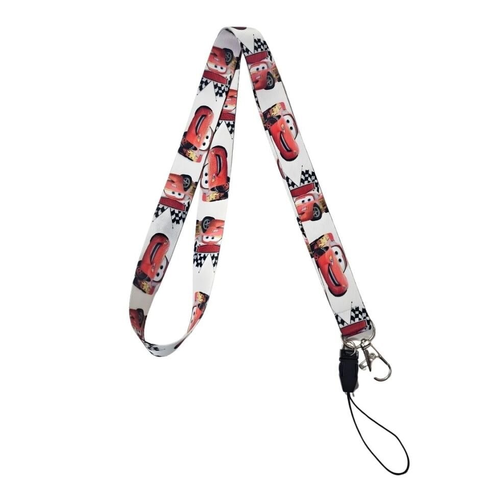 Şimşek Mcqueen Desenli Boyun Askı İpi (b130)