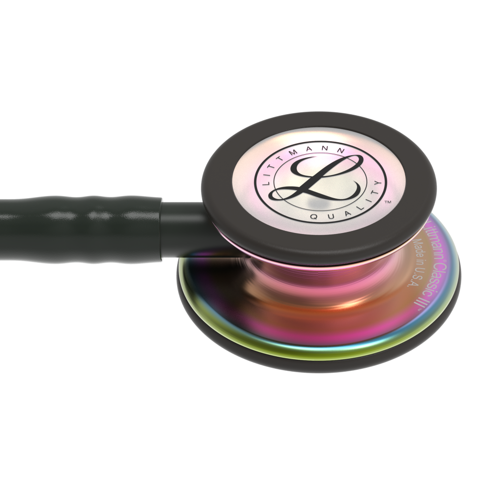3M Littmann Klasik 3 Steteskop 5870 Siyah Hortum Gökkuşağı Çan