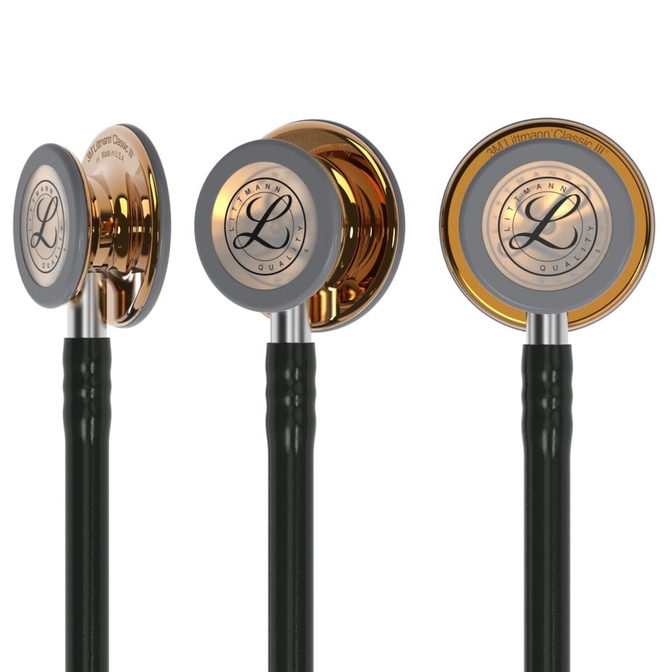 3M Littmann Klasik 3 Steteskop 5646 Siyah Hortum Sınırlı Sayıda Özel Üretim