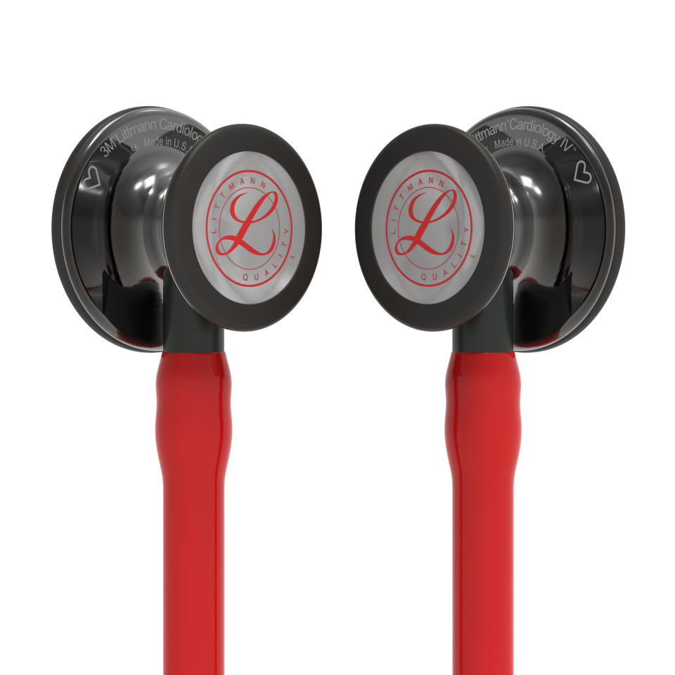 3M Littmann Kardioloji 4 6182 (KIRMIZI DUMAN  cardiology) (SINIRLI SAYIDA ÜRETİM)