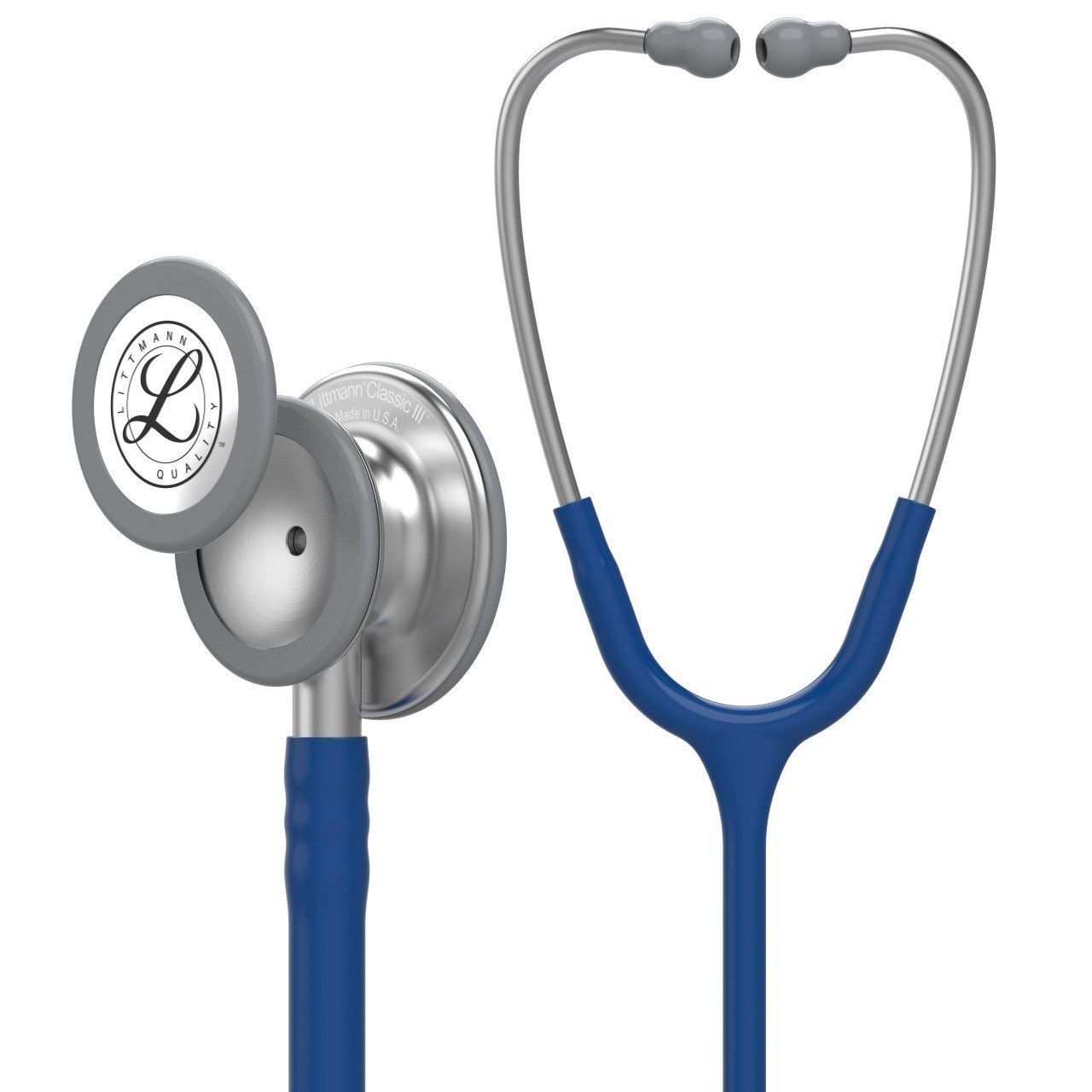 3M Littmann Klasik 3 Steteskop  5622 Lacivert Hortum YAY KISMINA İSİM - Çan Kısmına