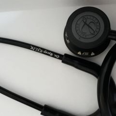 3M Littmann Klasik 3 Steteskop 5803 Simsiyah YAY KISMINA İSİM - Çan Kısmına
