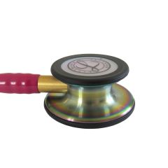 3M Littmann Klasik 3 Steteskop 5806 Fuşya Hortum ÇAN KISMINA İSİM - Hem Yay Hem Çan