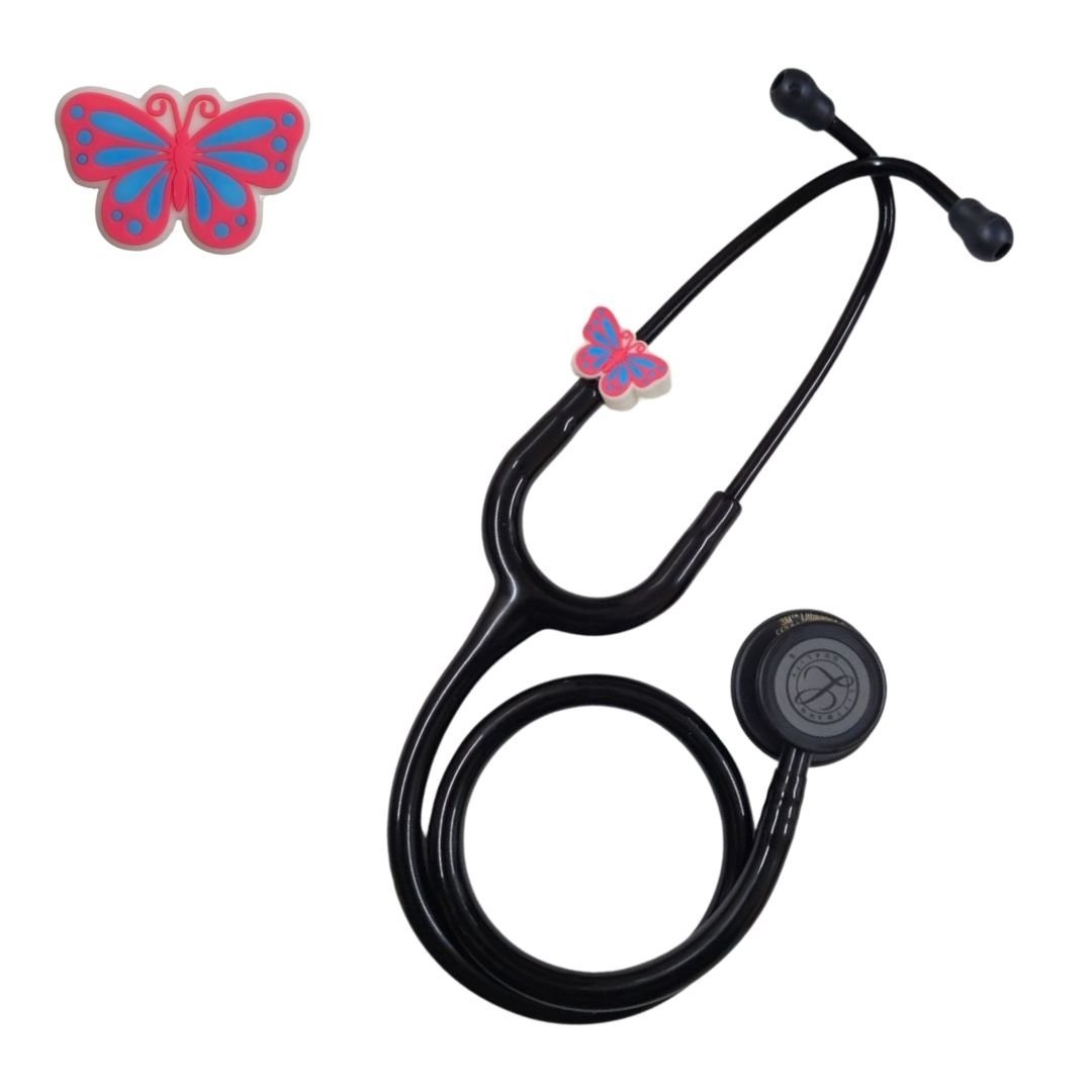 RENKLİ KELEBEK STETESKOP SÜSÜ
