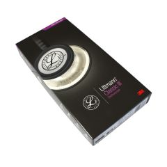 3M Littmann Klasik 3 Stetoskop 5811 Siyah Hortum Smoke Çan YAY KISMINA İSİM - Çan Kısmına