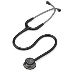3M Littmann Klasik 3 Stetoskop 5811 Siyah Hortum Smoke Çan ÇAN KISMINA İSİM - Yay kısmına