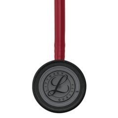 3M Littmann Klasik 3 Steteskop 5868 Bordo Hortum Siyah Çan YAY-ÇAN KISMINA İSİM - Şekil istemiyorum