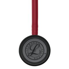 3M Littmann Klasik 3 Steteskop 5868 Bordo Hortum Siyah Çan ÇAN KISMINA İSİM - Yay kısmına