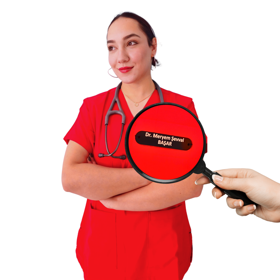 Lacivert Polo Lüks Likra Scrubs Takım