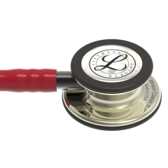 3M Littmann Klasik 3 Steteskop 5864 Bordo Hortum Şampanya Aynalı Çan YAY-ÇAN KISMINA İSİM - Şekil istemiyorum