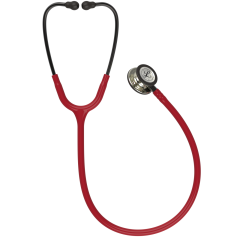 3M Littmann Klasik 3 Steteskop 5864 Bordo Hortum Şampanya Aynalı Çan İSİM İSTEMİYORUM - Çan Kısmına