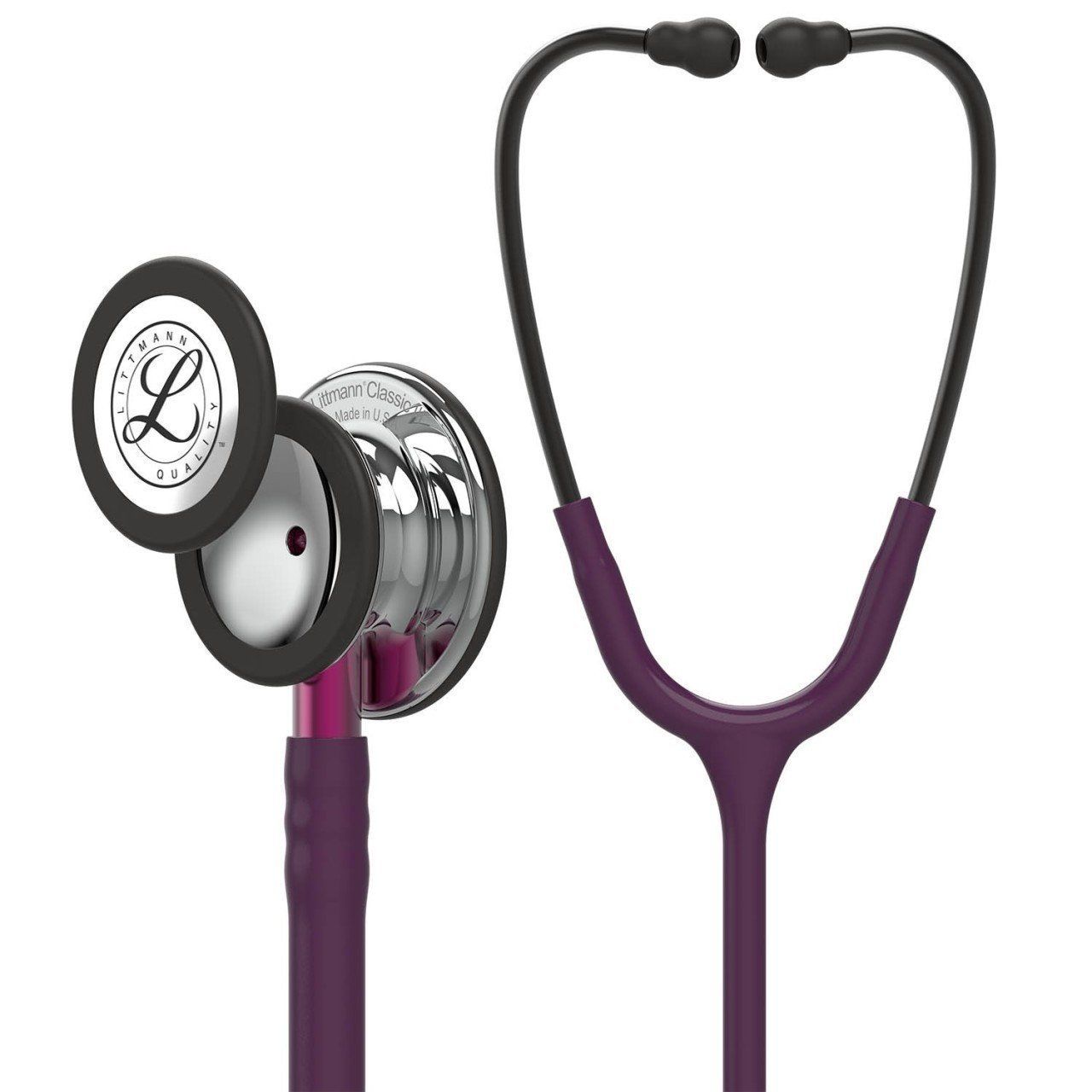 3M Littmann Klasik 3 Steteskop 5960 Mürdüm Hortum  Aynalı Çan ÇAN KISMINA İSİM - Çan Kısmına