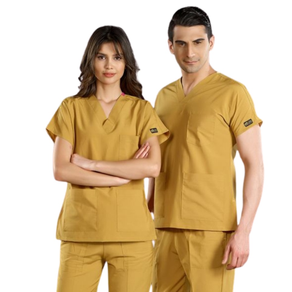 Hardal Dr Greys Scrubs (Terikoton/İnce Kumaş)  t100
