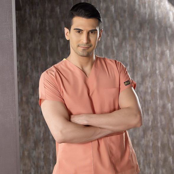 Somon Dr Greys Scrubs (Terikoton/İnce Kumaş)  t100