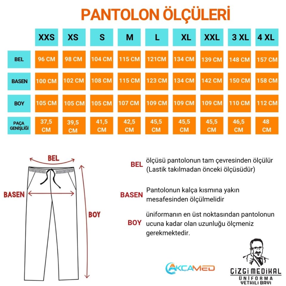 Avcı Yeşili V Yaka Scrubs (Terikoton/İnce Kumaş) t200