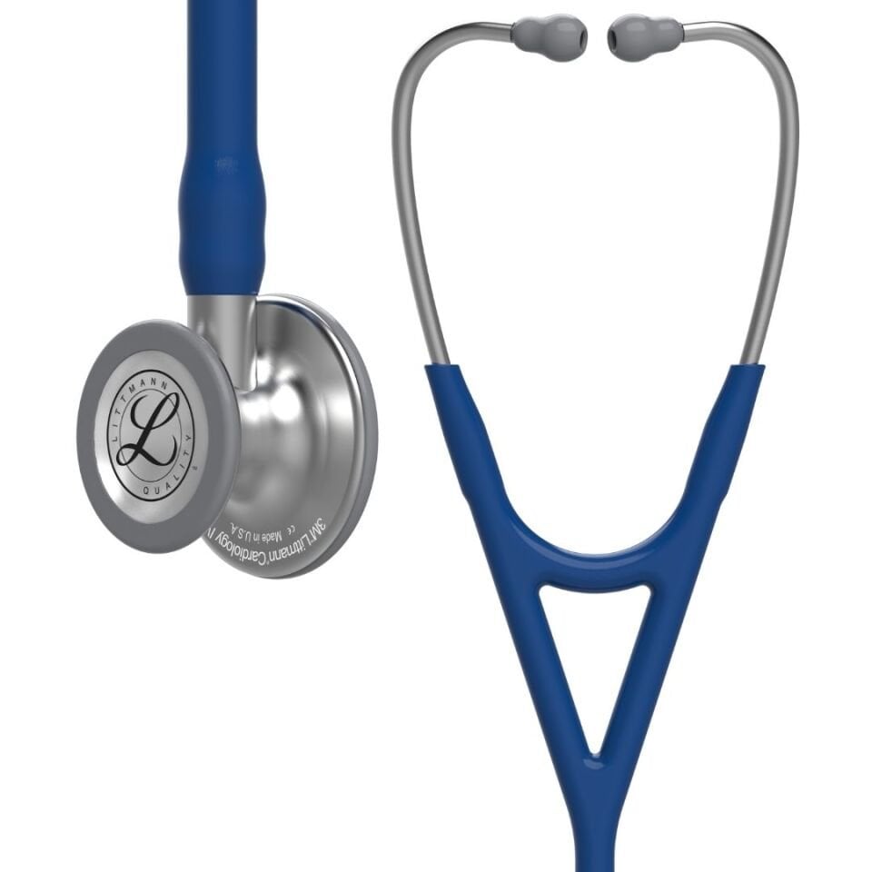 3M Littmann Steteskop Kardiyoloji 4 6154 Lacivert 7 Yıl Garanti