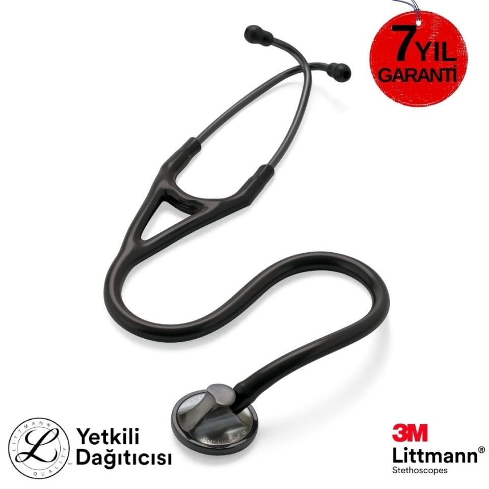 Littmann Steteskop Master Kardiyoloji 2176 Duman Siyahı
