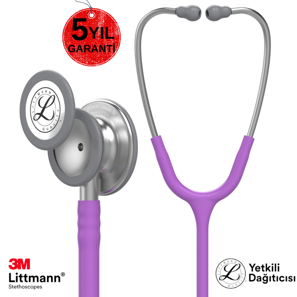 3M Littmann Klasik 3 Stetoskop 5632 Lavanta
