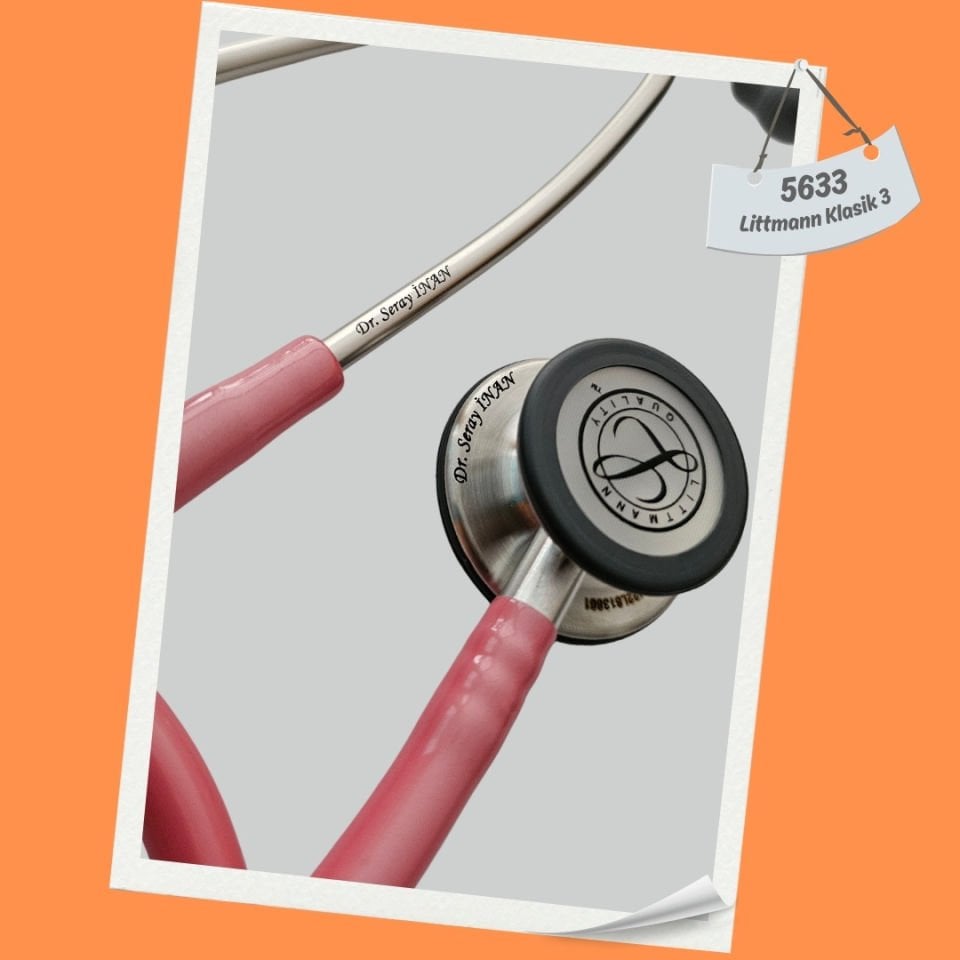 Littmann Steteskop  Klasik 3   5633 İnci Pembesi Hortum