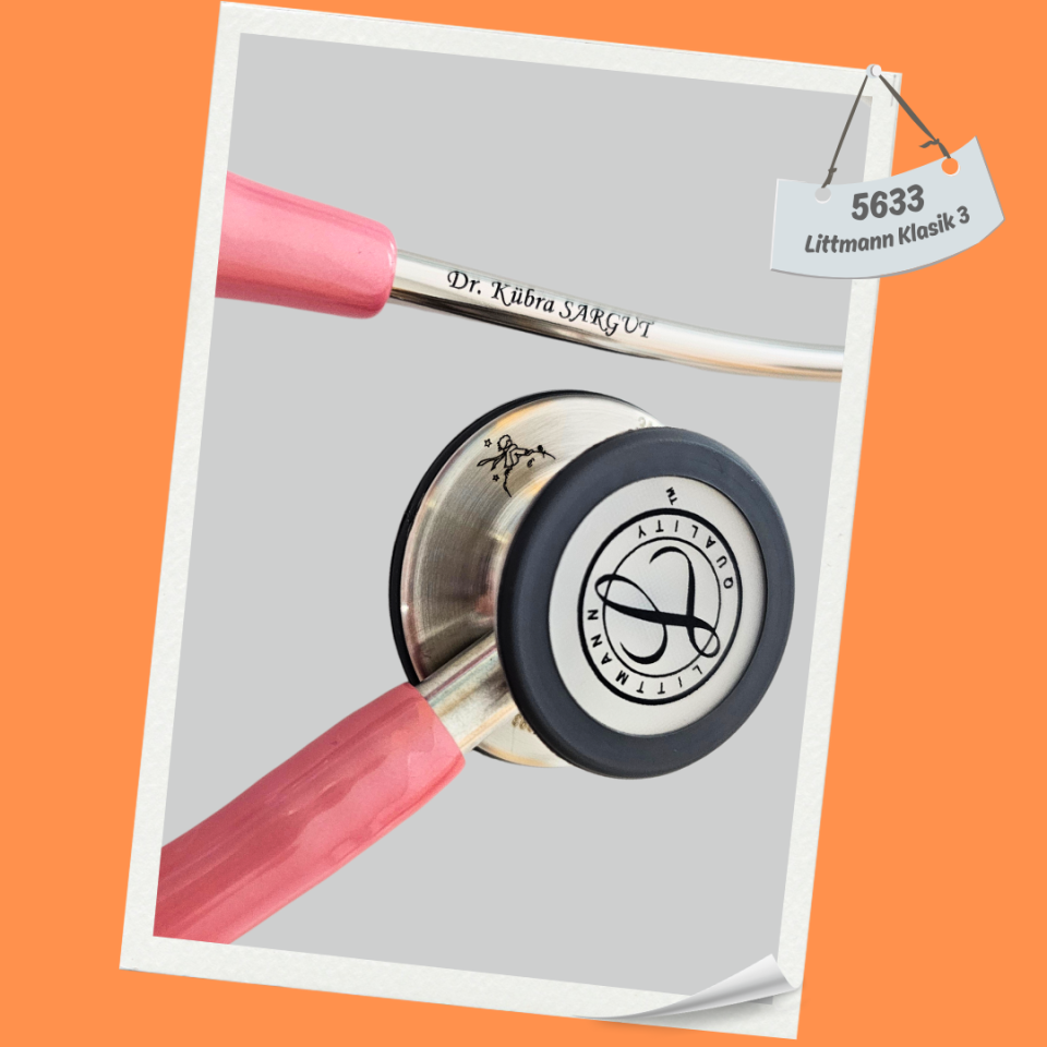 Littmann Steteskop  Klasik 3   5633 İnci Pembesi Hortum