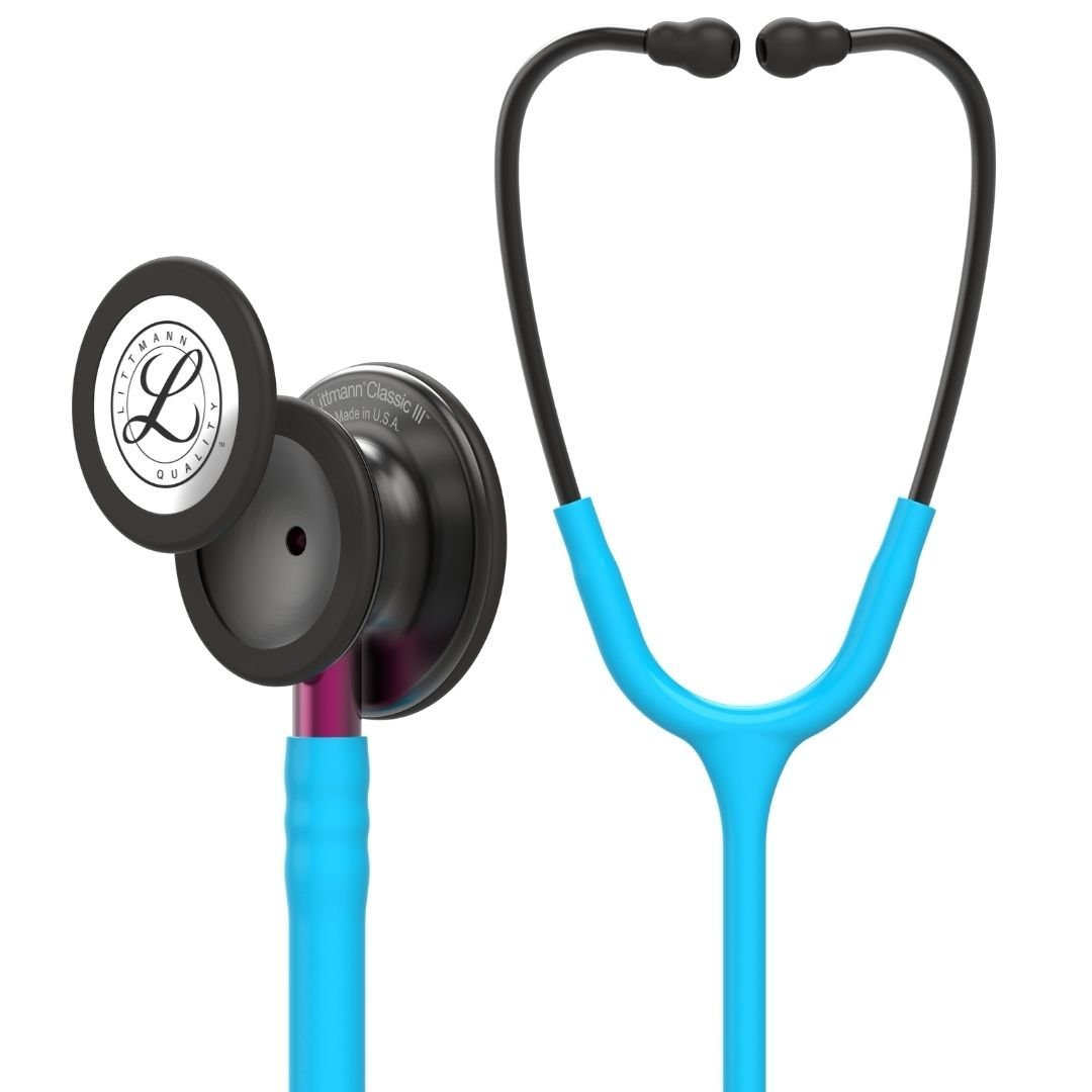 3M Littmann Klasik 3 Steteskop 5872 Turkuaz Hortum Smoke Çan
