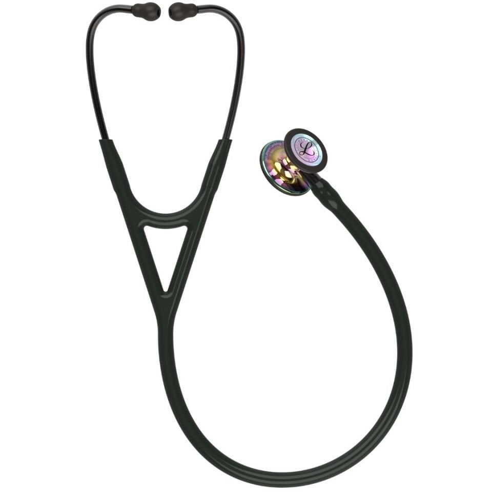 3M Littmann Kardioloji 4 6240 (Siyah / Özel gökkuşağı Çan)