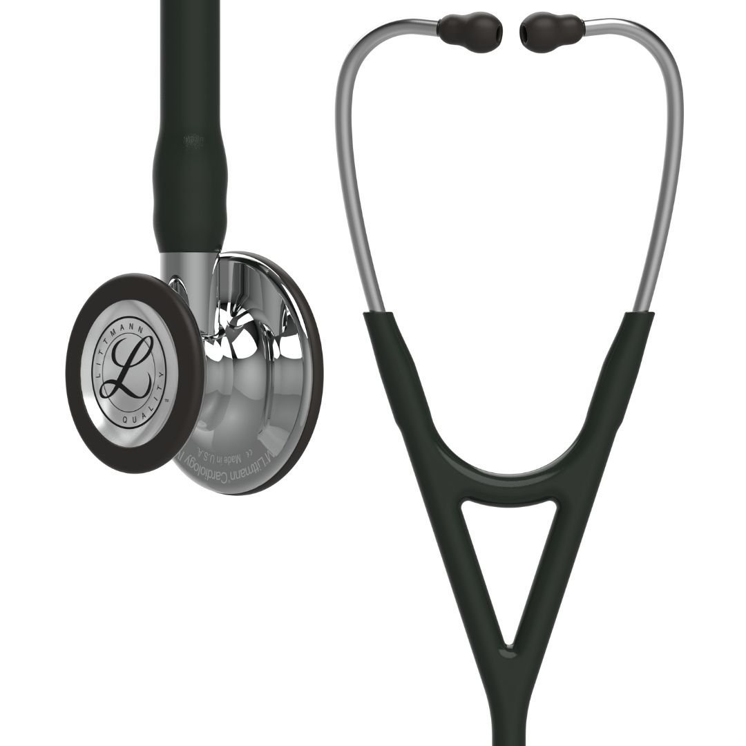 3M Littmann Steteskop Kardiyoloji 4 6177 Siyah Hortum Aynalı Çan