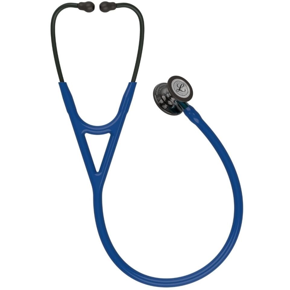 3M Littmann Kardioloji 4 6202 (Lacivert / Mavi Kök / Özel Duman Çan) ÇAN KISMINA İSİM - Şekil istemiyorum - İstemiyorum